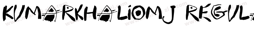 KumarkhaliOMJ Regula字体转换